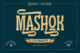 MASHOK trial Font