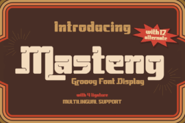 Masteng personal Font