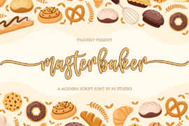 masterbaker Font