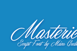 Masterics Personal Use Font