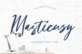 Masticusy Font