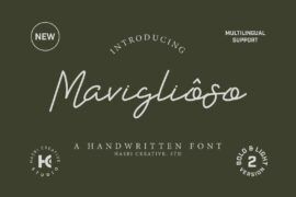 Maviglioso Font Family