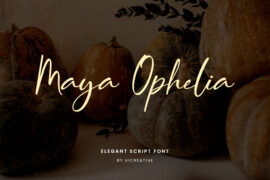 MayaOphelia Font