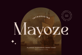 Mayoze Font