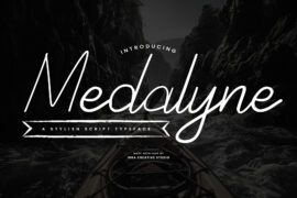 Medalyne Personal Use Font