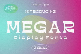 MegarFreePersonalUse Font