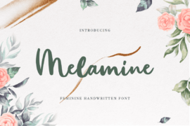 Melamine Font