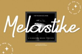 Melastike Personal Use Font