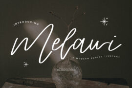 Melawi Personal Use Font