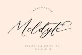 Meldyte Font