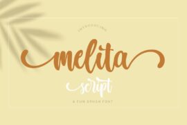 Melita Script Font