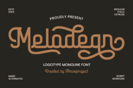 Melodean Font