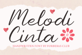 Melody Cinta Font