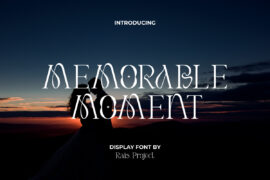 Memorable M Demo Font