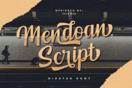 Mendoan Script Demo Font