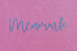 Menmark Font