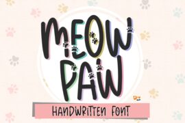 Meow Paw Font