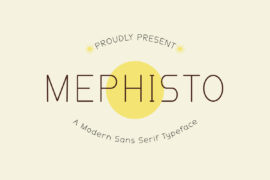 Mephisto Font