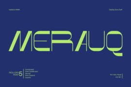 Merauq – Demo Version Font