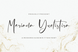 Meriana Yudistira Font