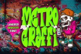 Metro Graffi Font Family