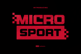 Microsport Font