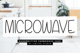 Microwave Font DEMO Font