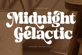Midnight Gelactic DEMO VERSION Font Family