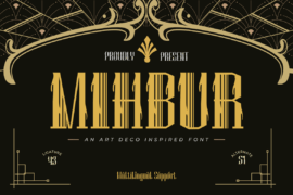 MIHBURtrial Font