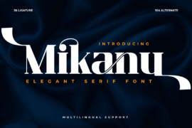 Mikanutrial Font