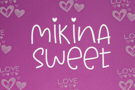 Mikina Sweet Font