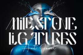 Milestone Ligatures Demo Font