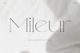 Mileur Free Font Family