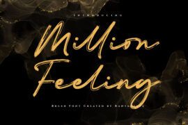 Million Feeling Font