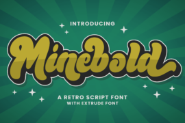 Minebold Font