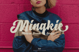 Mingkie DEMO Font