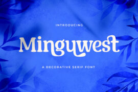 Minguwest Font