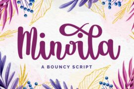 Minoila Personal Use Only Font