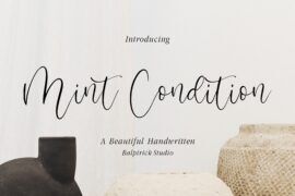Mint Condition Font