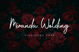 Miranda Wolding Font
