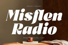 Misflen Radio DEMO VERSION Font Family
