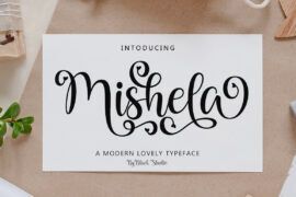 Mishela Script Font
