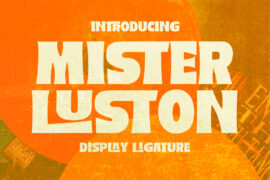 Mister Luston Font
