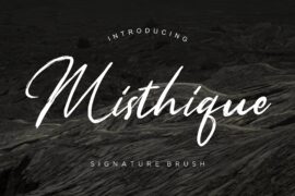 Misthique Font