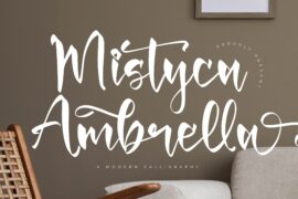 Mistyca Ambrella DEMO VERSION Font Family