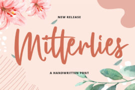 Mitterlies Personal Use Only Font