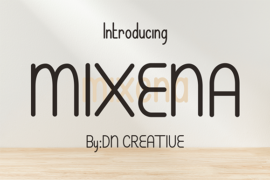 Mixena Font