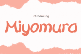 Miyomura Font