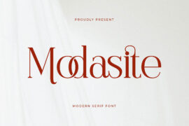 Modasite DEMO VERSION Font Family