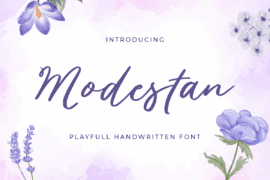 Modestan Font